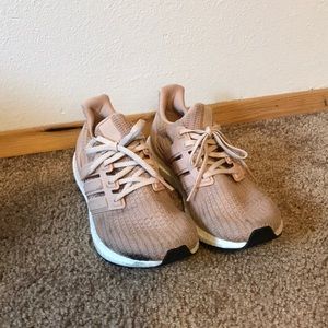 Nude pink adidas ultraboots